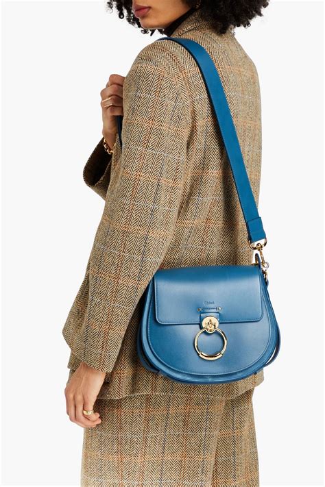 Chloé Tess Leather Shoulder Bag 